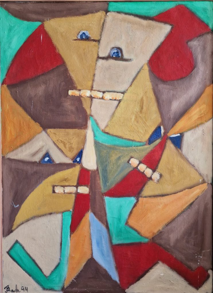 triangles as heads - cobra inspiration - by Torben Finn Rask